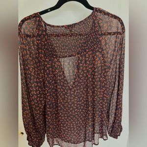 Joie Blouse Sz M